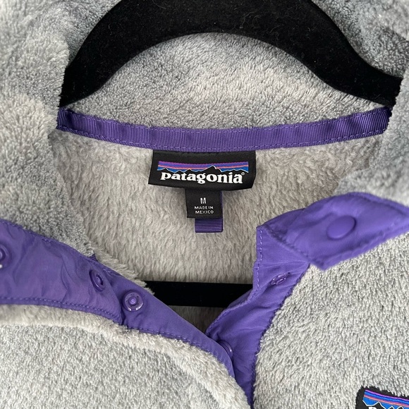 Patagonia Women’s T-Snap Pull Over Fleece Size Medium - Picture 7 of 9